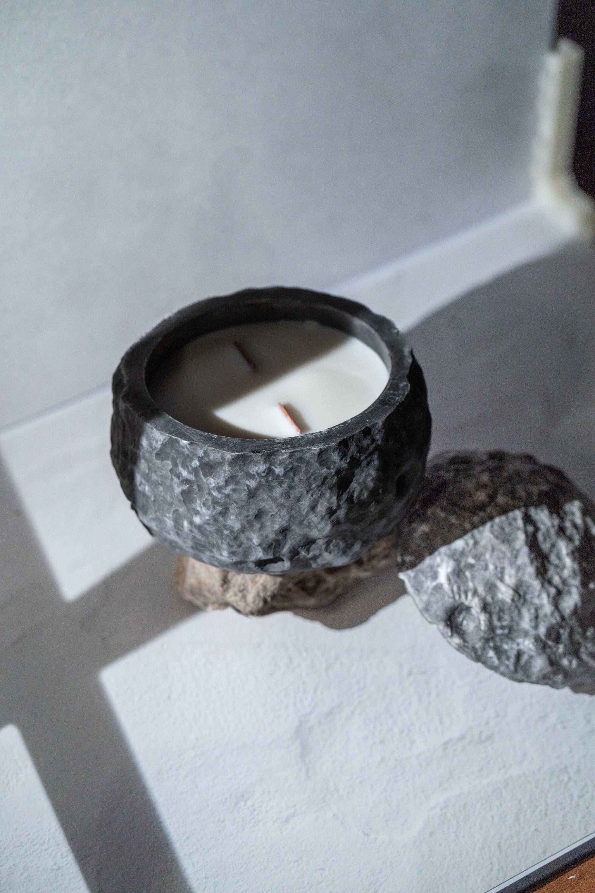 Gilded Pear & Cashmere Woods • Moon Phase Handmade Luxury Soy Candle | 220g