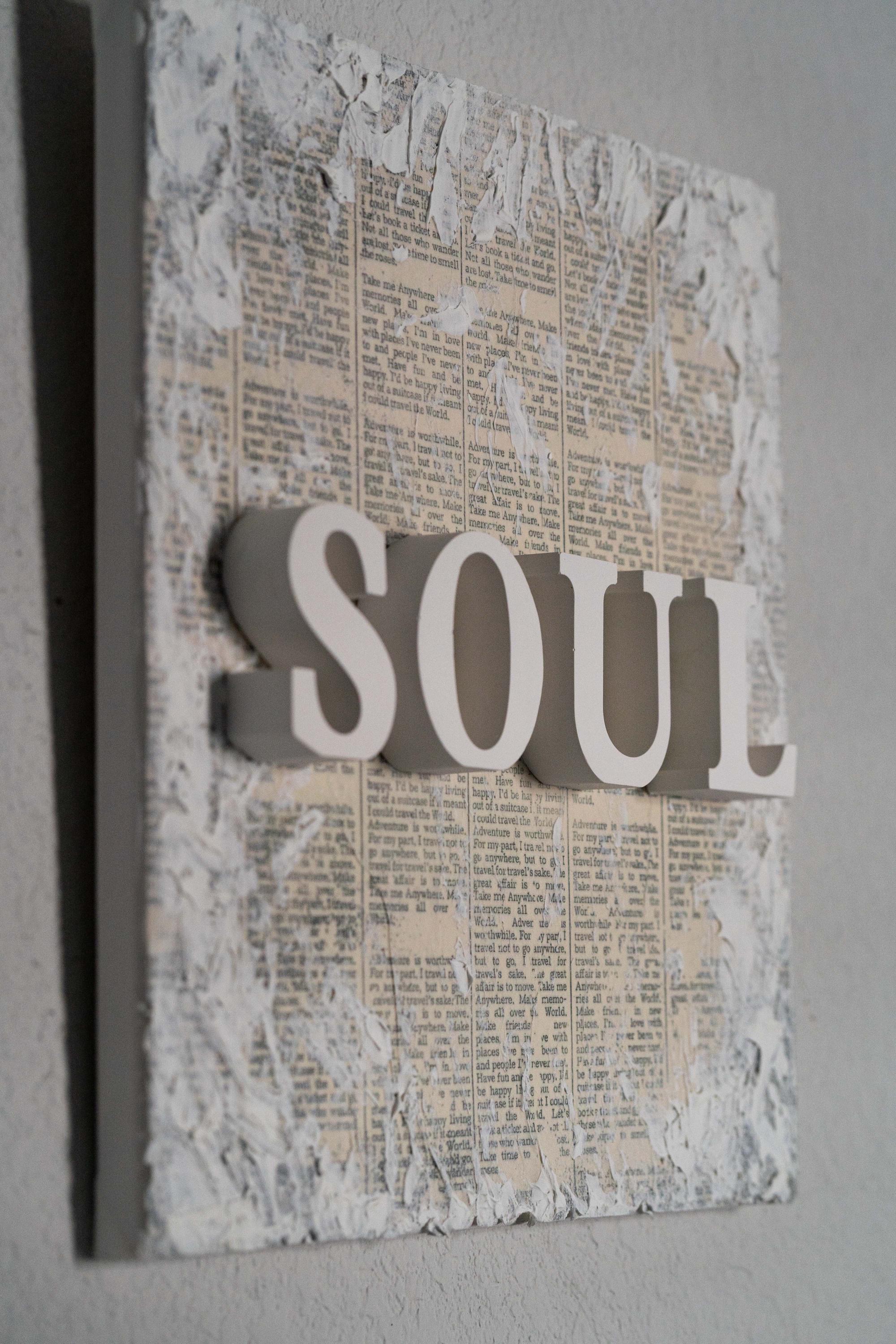 WILD SOUL - Diptych - Textured Gypsum Art Set of 2