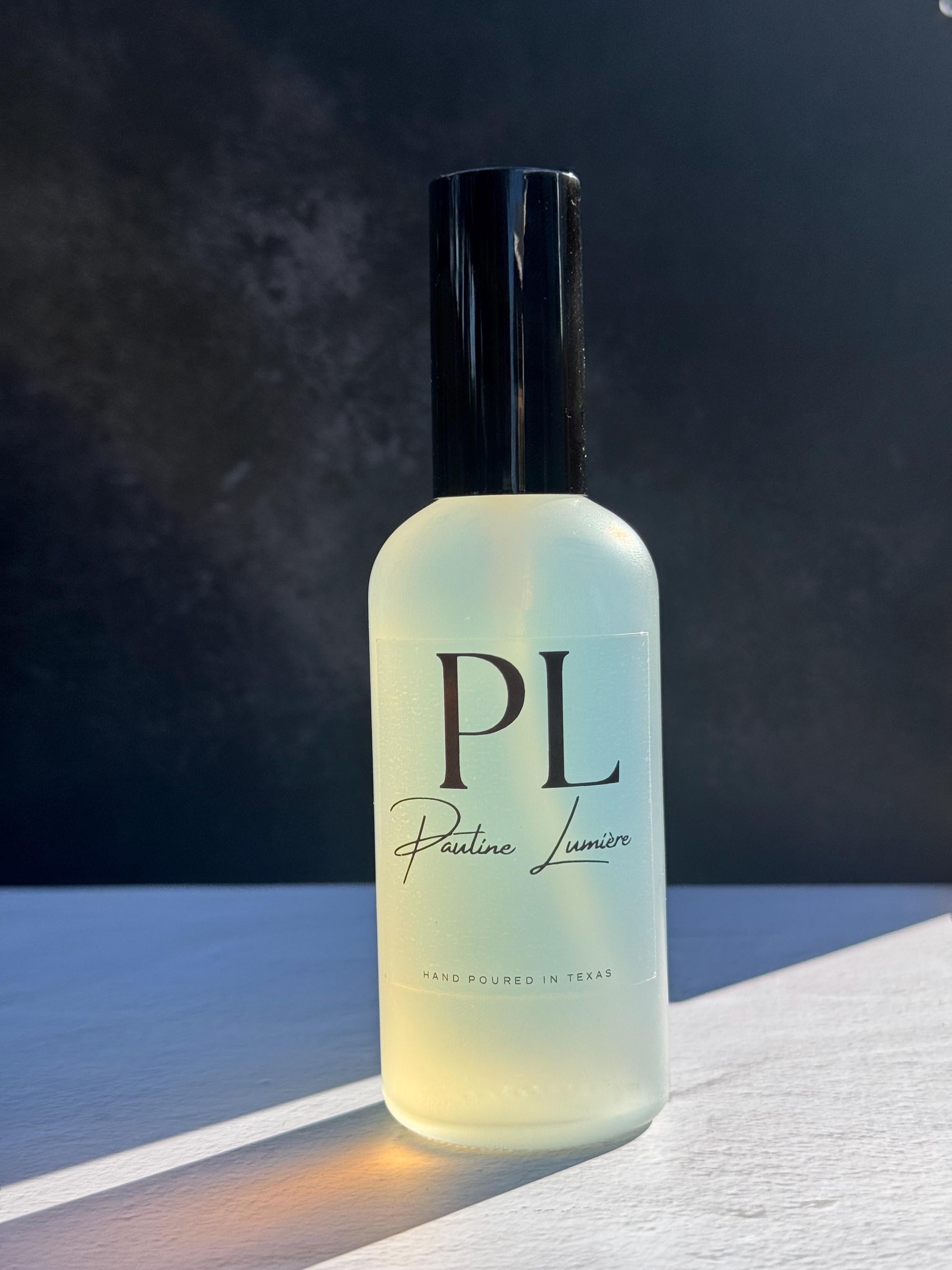 Sacred Earth-Leather Room Spray • Palo Santo, Vetiver, Smoky Grounding Fragrance