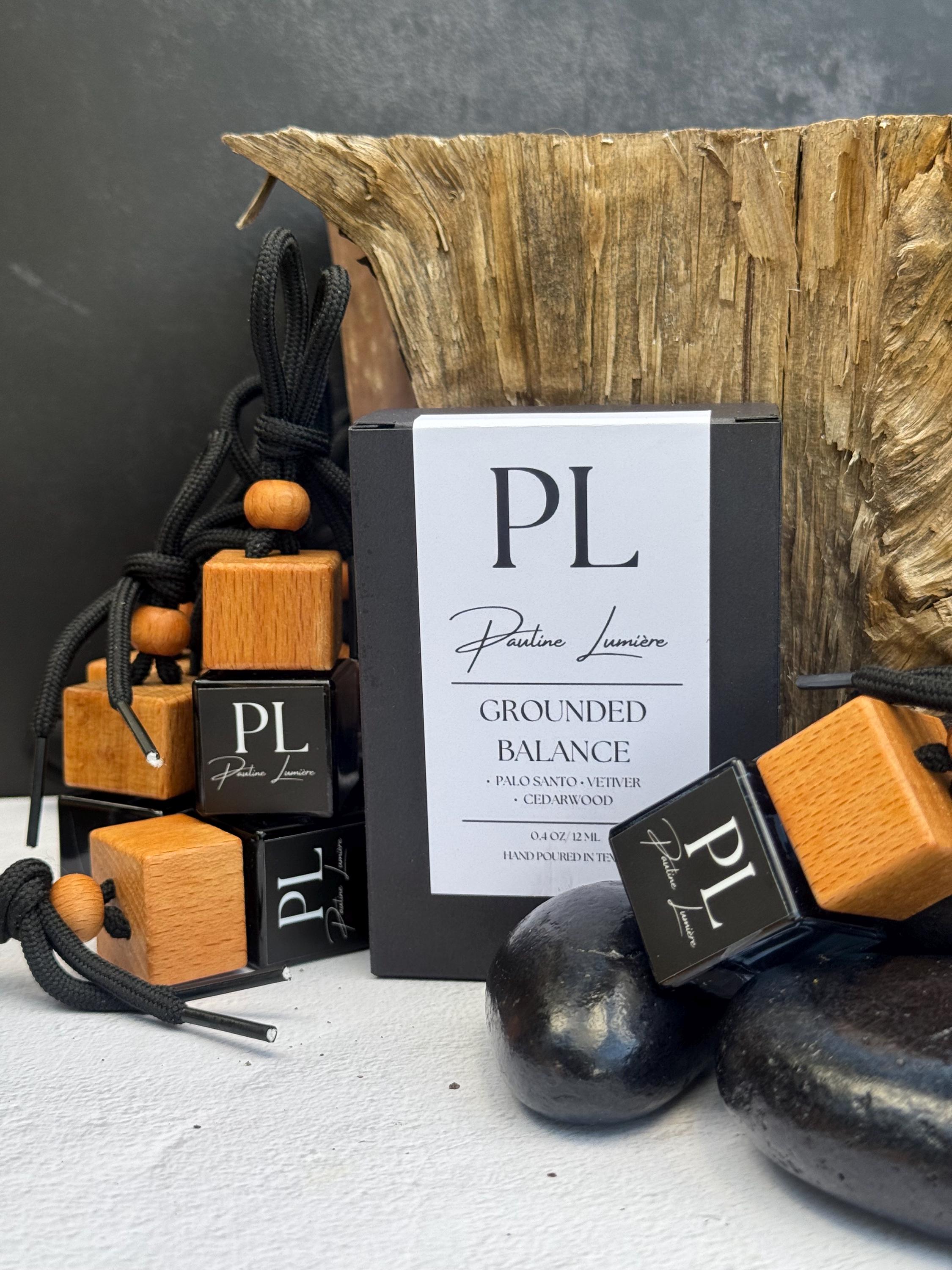 Handmade Car Diffuser • Palo Santo, Vetiver, Cedarwood Aromatherapy (8ml)